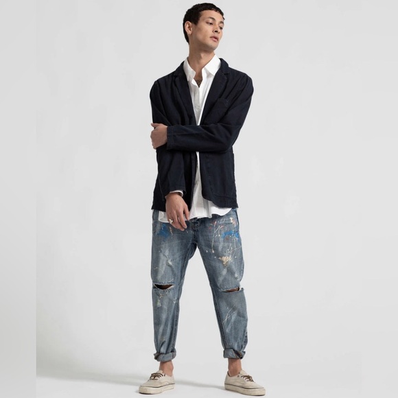 NWT | One Teaspoon Man Mr. smith Jacket /Blazer 100% Cotton | Size M - Picture 2 of 11